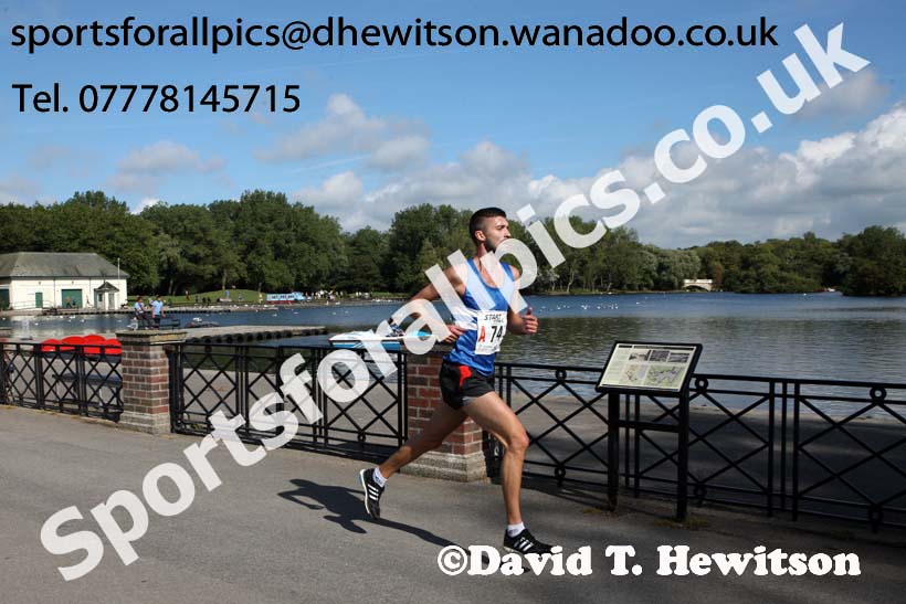 Senior men, Northern Road Relays, Blackpool. Photo: David T. Hewitson/Sports for All Pics